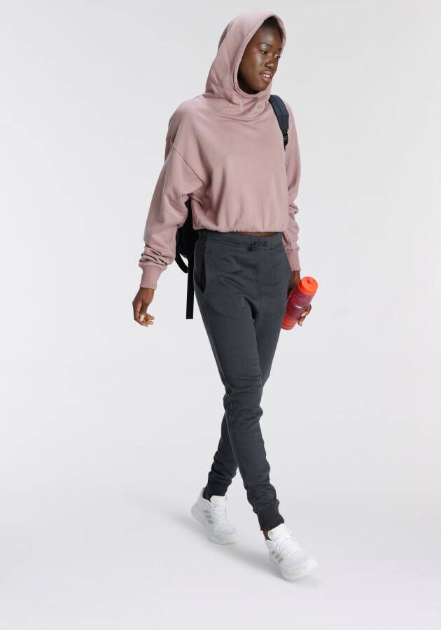 adidas Sportswear Sweatshirt STUDIO LOUNGE CROPPED HOODIE