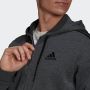 Adidas Sportswear Sweatvest Essentials fleece 3STREPEN capuchonjack - Thumbnail 6