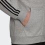 Adidas Sportswear Sweatvest Essentials fleece 3STREPEN capuchonjack (1-delig) - Thumbnail 7