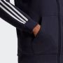 Adidas Sportswear Sweatvest Essentials fleece 3STREPEN capuchonjack (1-delig) - Thumbnail 9