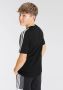 Adidas Sportswear T-shirt zwart wit Katoen Ronde hals Effen 140 - Thumbnail 3