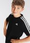 Adidas Sportswear T-shirt zwart wit Katoen Ronde hals Effen 128 - Thumbnail 6