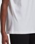 Adidas 3-Stripes Badge of Sport T-Shirt White Black- Dames White Black - Thumbnail 6