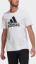 Adidas Essential Big Logo Wit Heren T-shirt White Heren - Thumbnail 10