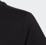 Adidas Sportswear T-shirt zwart wit Katoen Ronde hals Logo 152 - Thumbnail 7