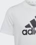 Adidas Sportswear T-shirt wit zwart Katoen Ronde hals Logo 128 - Thumbnail 6
