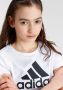 Adidas Sportswear Essentials Big Logo Katoenen T-shirt - Thumbnail 7