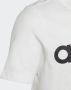 Adidas Sportswear T-shirt met logo wit zwart Katoen Ronde hals 128 - Thumbnail 8