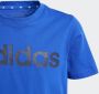 Adidas Sportswear T-shirt blauw Jongens Meisjes Katoen Ronde hals Logo 164 - Thumbnail 4