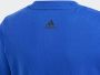Adidas Sportswear T-shirt blauw Jongens Meisjes Katoen Ronde hals Logo 164 - Thumbnail 6