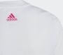 Adidas Sportswear T-shirt met logo wit roze Meisjes Katoen Ronde hals Logo 152 - Thumbnail 7