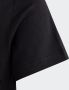 Adidas Sportswear T-shirt zwart wit Meisjes Katoen Ronde hals Logo 128 - Thumbnail 7