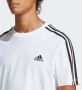 Adidas Sportswear Essentials Single Jersey 3-Stripes T-shirt - Thumbnail 6