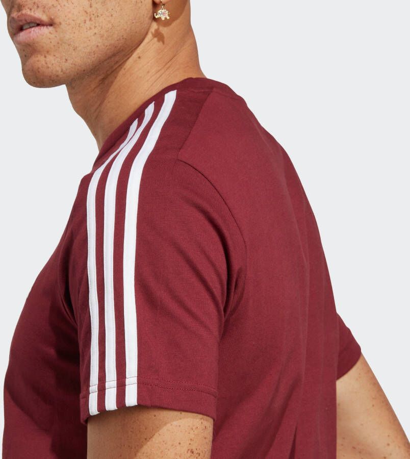 adidas Sportswear T-shirt Essentials single-jersey 3-strepen