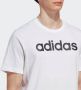 Adidas Sportswear Essentials Single Jersey Linear Geborduurd Logo T-shirt - Thumbnail 4