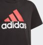 Adidas Sportswear T-shirt met logo zwart rood wit Katoen Ronde hals 140 - Thumbnail 9