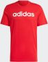 Adidas Sportswear Essentials Single Jersey Linear Geborduurd Logo T-shirt - Thumbnail 6