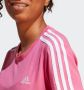 Adidas Sportswear T-shirt LOUNGEWEAR ESSENTIALS SLIM 3-STREPEN - Thumbnail 6