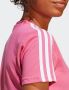 Adidas Sportswear T-shirt LOUNGEWEAR ESSENTIALS SLIM 3-STREPEN - Thumbnail 7