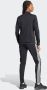 Adidas 3-Stripes Essential Tracksuit Black White- Dames Black White - Thumbnail 3