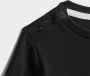 Adidas Sportswear joggingpak zwart wit Trainingspak Katoen Ronde hals 104 - Thumbnail 8