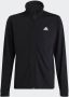 Adidas Sportswear trainingspak zwart Meisjes Polyester Opstaande kraag 152 - Thumbnail 6