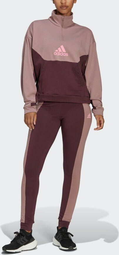 adidas Sportswear Trainingspak HALF-ZIP AND TIGHTS