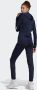 Adidas Dames Blauw en Wit Linear Trainingspak Blue Dames - Thumbnail 3