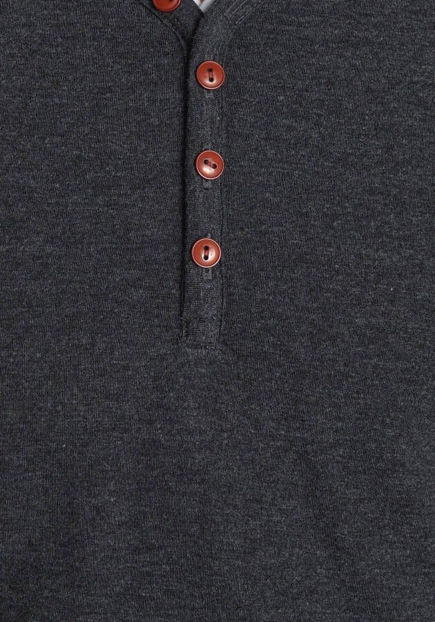 AJC Longsleeve Langarm smal gesneden ronde hals