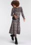 AJC Midi-jurk met elastische tailleband - Thumbnail 2
