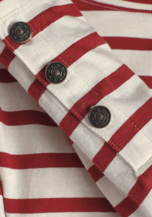 AJC Shirt met lange mouwen met knoopdetail op de mouw