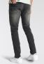 AJC Slim fit jeans in 5-pocketsstijl - Thumbnail 2