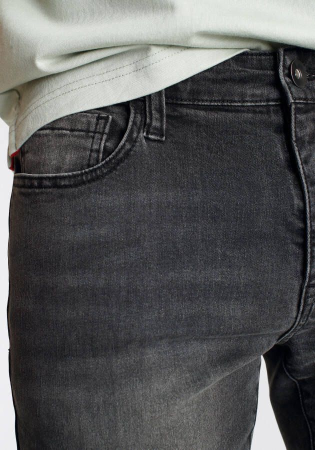 AJC Slim fit jeans in 5-pocketsstijl