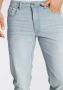 AJC Straight jeans rechtes gesneden used-look-wassing lage taille - Thumbnail 4