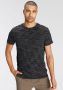 AJC T-shirt Korte mouwen regular fit gemêleerd ronde hals - Thumbnail 2