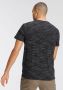 AJC T-shirt Korte mouwen regular fit gemêleerd ronde hals - Thumbnail 3