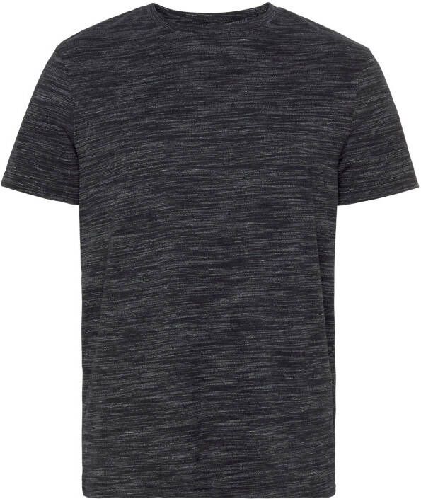 AJC T-shirt Korte mouwen regular fit gemêleerd ronde hals