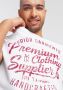 AJC T-shirt Korte mouwen smalle pasvorm in vintage-ontwerp - Thumbnail 4