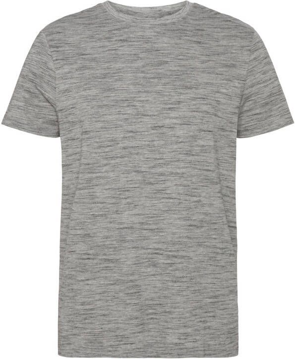 AJC T-shirt Korte mouwen regular fit gemêleerd ronde hals