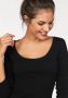 AJC Gebreide jurk in eenvoudige tricot-look - Thumbnail 3