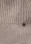 AJC Vest met ribstructuur & knopen in hoorn-look - Thumbnail 7