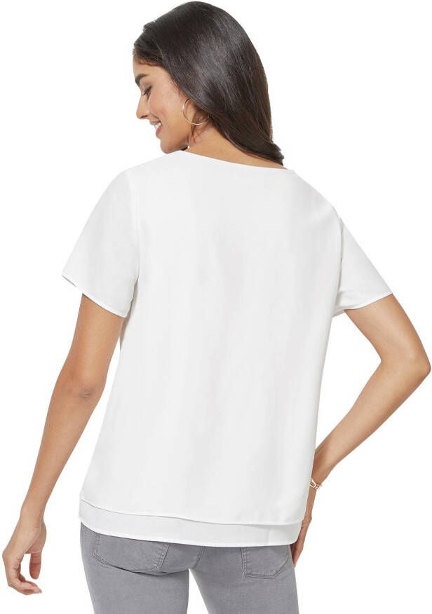 Alessa W. Georgette-blouse