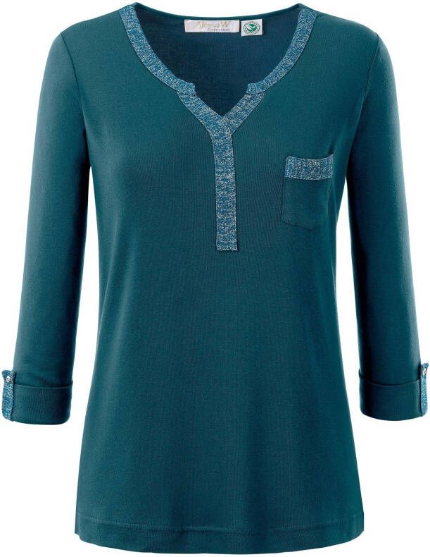 Alessa W. Shirt met 3 4-mouwen Shirt (1-delig)
