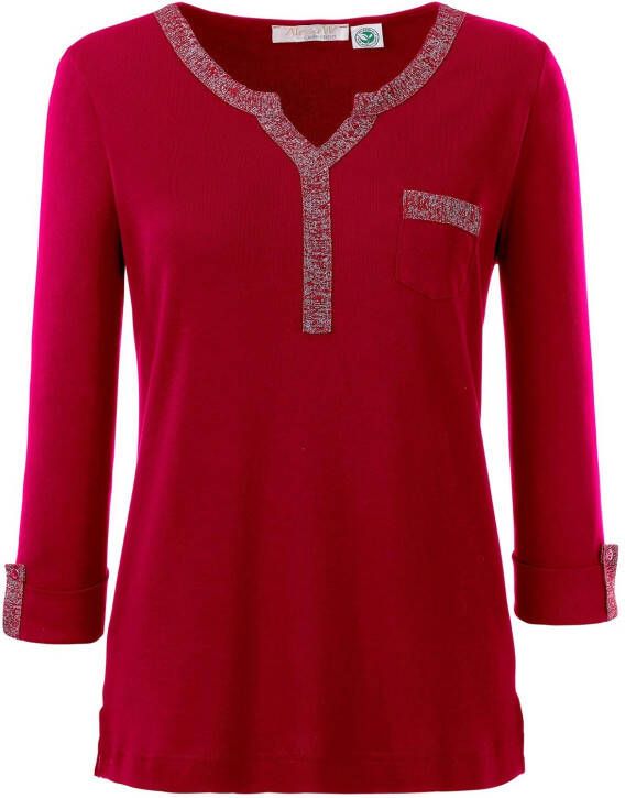 Alessa W. Shirt met 3 4-mouwen Shirt (1-delig)