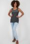 Alife & Kickin Jeansblouse CarliAK Print vrouwelijke denim-top met print in kant-look stretchkwaliteit - Thumbnail 5