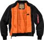 Alpha industries Zwarte Bomberjas met Geborduurde Emblemen Black Heren - Thumbnail 7