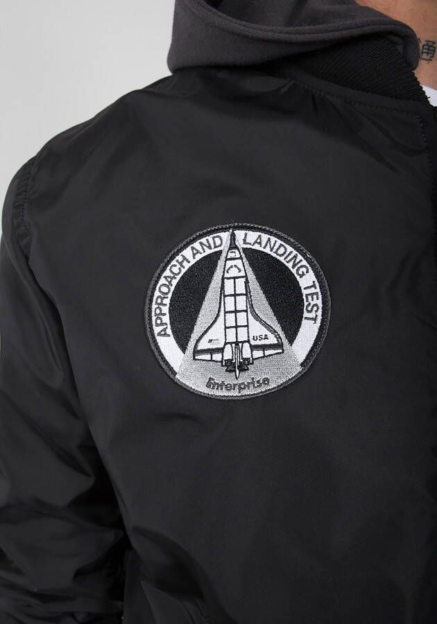 Alpha Industries Bomberjack Men Bomber & Flight Jackets MA-1 TT Hood NASA