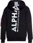 Alpha industries Sportieve capuchon sweatjack Black Heren - Thumbnail 10