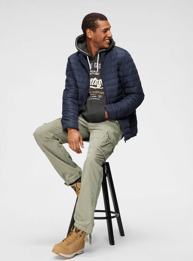 Alpha Industries Cargobroek Jet pant met zijcargozakken en koord aan de beenafsluiting