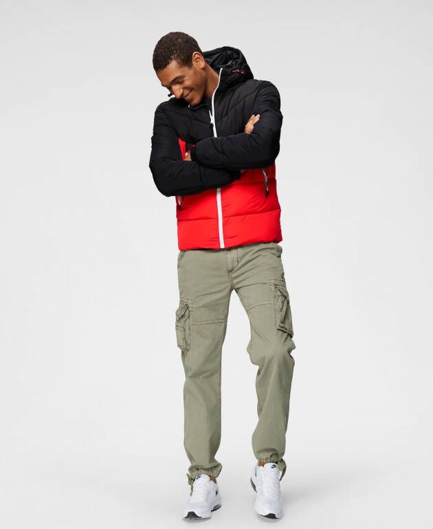 Alpha Industries Cargobroek Jet pant met zijcargozakken en koord aan de beenafsluiting
